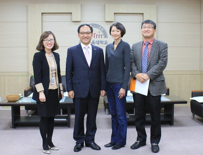 미국 세인트클라우드대학 국제교류센터장 내방